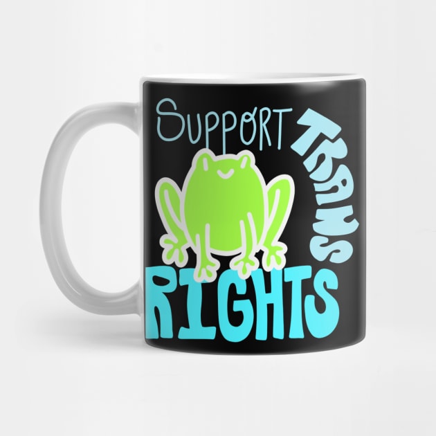 Support Trans Rights Froggie by politerotica